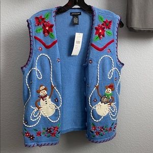 Jason Maxwell Christmas Sweater Vest